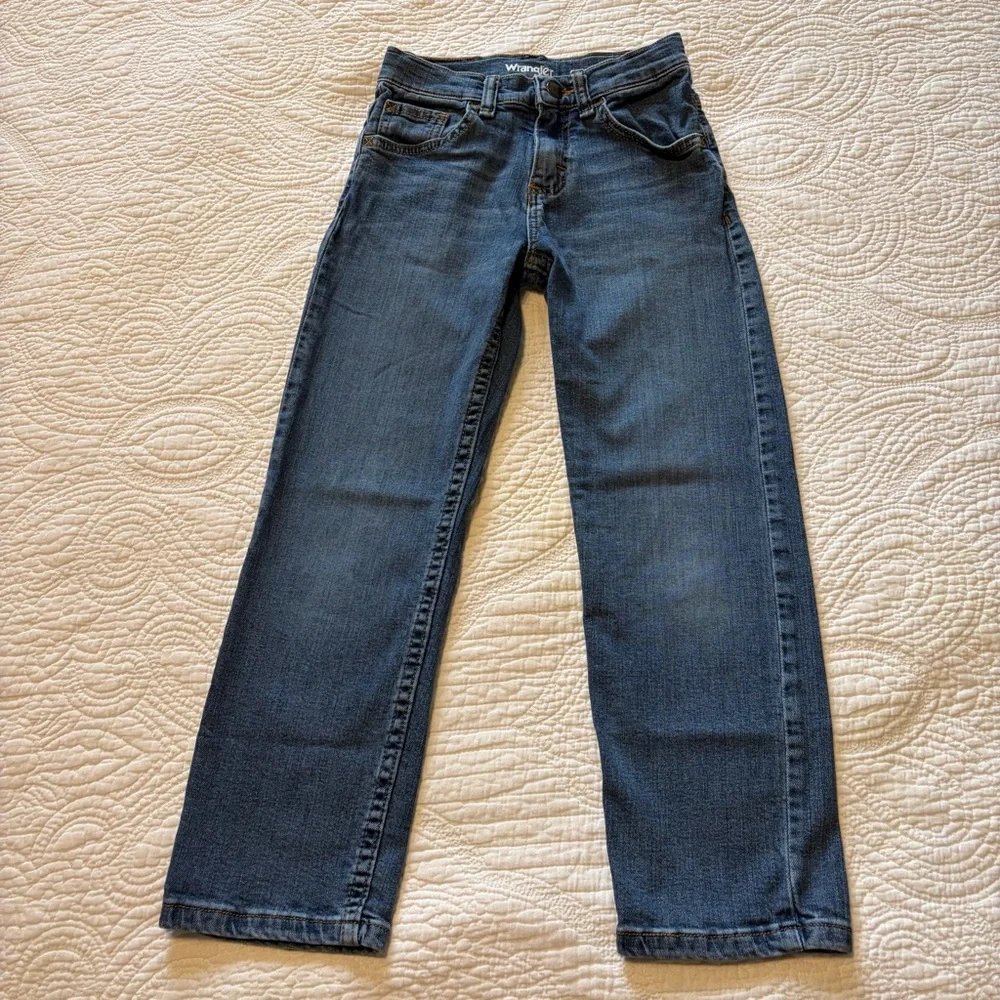 GAP Wrangler Cat & Jack Boys Jeans Bundle Size 8 - Picture 6 of 7